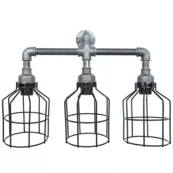 Aplica de perete, Evila Originals, 791EVL2520, Fier, Negru imagine