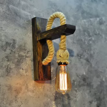 Aplica de perete, Evila Originals, 791EVL2540, Lemn, Bej imagine