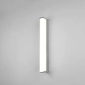 Aplica de perete Fabio, TRIO, 42.5x3.8 cm, 6.5W, 1x SMD, metal, argintiu imagine