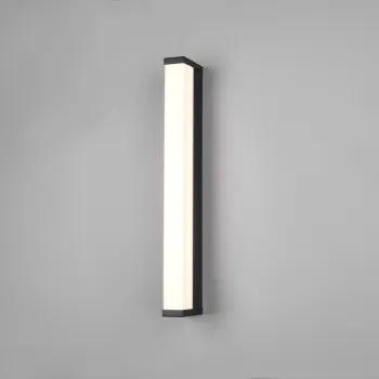 Aplica de perete Fabio, TRIO, 42.5x3.8 cm, 6.5W, 1x SMD, metal, negru mat imagine