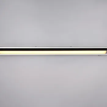 Aplica de perete Fabrizio, TRIO, 80x6 cm, 15.5W, 1x SMD, aluminiu, argintiu imagine