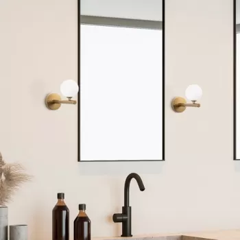 Aplica de perete, Fulgor, 942FLG1281, Metal, Auriu imagine