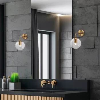 Aplica de perete, Fulgor, 942FLG1325, Metal, Vintage imagine