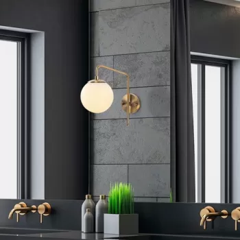 Aplica de perete, Fulgor, 942FLG1336, Metal, Vintage imagine