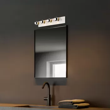 Aplica de perete, Fulgor, 942FLG2185, Metal, Alb imagine