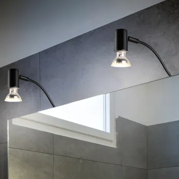 Aplica de perete Giada, TRIO, 5.4x34.3x11.4 cm, 5W, 1x GU10, metal, negru mat imagine