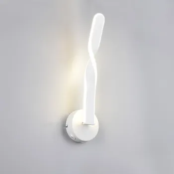 Aplica de perete Ginko, RL, 12x15x45.5 cm, 11W, 1x SMD, metal, alb mat imagine