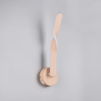 Aplica de perete Ginko, RL, 12x15x45.5 cm, 11W, 1x SMD, metal, bej imagine