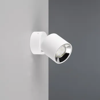 Aplica de perete Guayana, TRIO, 8.7x12 cm, 10W, 1x GU10, metal, alb mat imagine