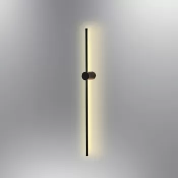 Aplica de perete, L1174 - Black, Lightric, 91 x 6 x 10 cm, LED, 18W, negru imagine