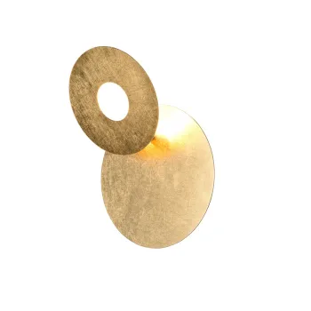 Aplica de perete Leano, TRIO, 6.5x18 cm, 6W, 1x SMD, metal, auriu imagine