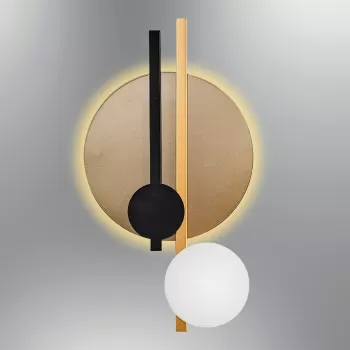 Aplica de perete, Lightric, 414LRC1120, Multicolor imagine