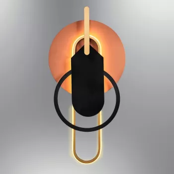 Aplica de perete, Lightric, 414LRC1123, Multicolor imagine