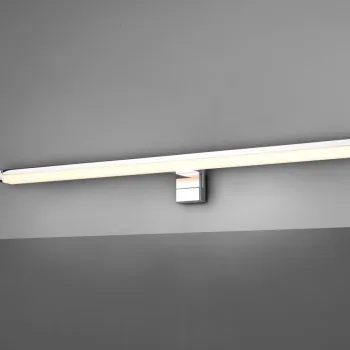 Aplica de perete Lino, TRIO, 60x6 cm, 11W, 1x SMD, plastic, argintiu imagine