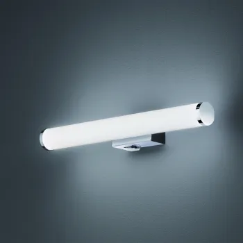 Aplica de perete Mattimo, TRIO, 40.4x5.5 cm, 4.3W, 1x SMD, metal, argintiu imagine