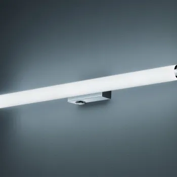 Aplica de perete Mattimo, TRIO, 80.4x5.5 cm, 8.6W, 1x SMD, metal, argintiu imagine