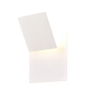 Aplica de perete Mio, TRIO, 18x6.5x18 cm, 6W, 1x SMD, metal, alb mat imagine