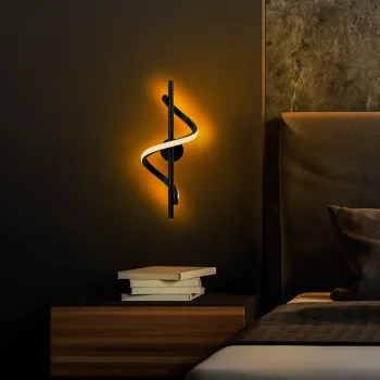 Aplica de perete, Opviq, 119FRS1113, Negru imagine