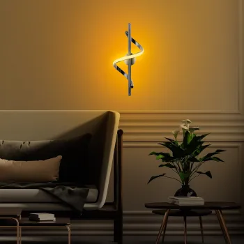 Aplica de perete, Opviq, 119FRS1116, Crom imagine