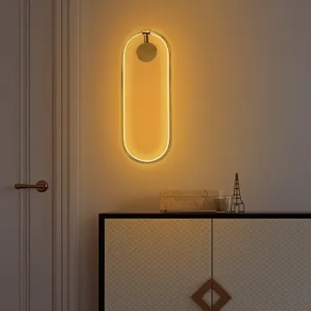 Aplica de perete, Opviq, 119FRS1122, Auriu imagine