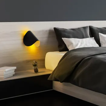 Aplica de perete, Opviq, 119FRS1141, Negru imagine