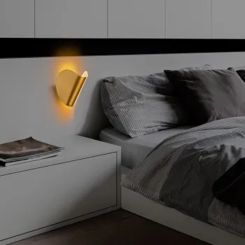 Aplica de perete, Opviq, 119FRS1142, Auriu imagine