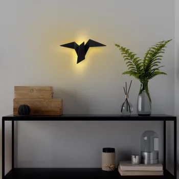 Aplica de perete, Opviq, 119FRS1146, Negru imagine