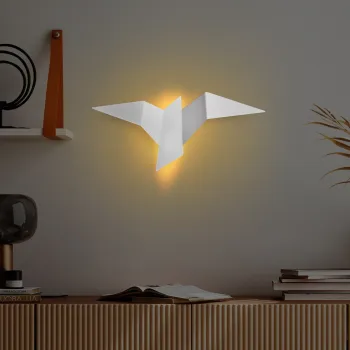 Aplica de perete, Opviq, 119FRS1149, Alb imagine