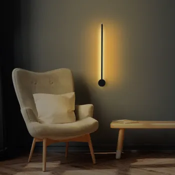 Aplica de perete, Opviq, 119FRS1153, Negru imagine