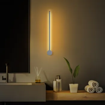 Aplica de perete, Opviq, 119FRS1154, Gri imagine