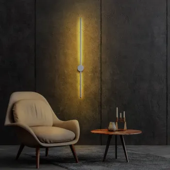 Aplica de perete, Opviq, 119FRS1158, Gri imagine