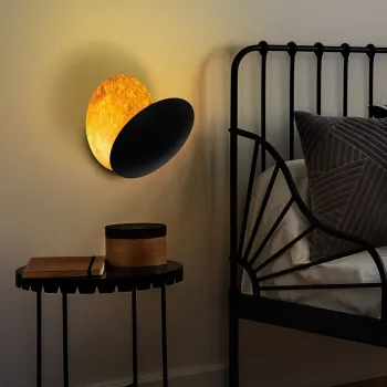 Aplica de perete, Opviq, 119FRS1545, Negru/Cupru imagine