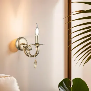 Aplica de perete, Opviq, 341LCA1603, Maro antichizat imagine