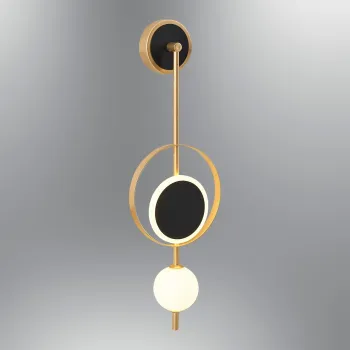 Aplica de perete, Opviq, 414LRC1230, Maro antichizat imagine