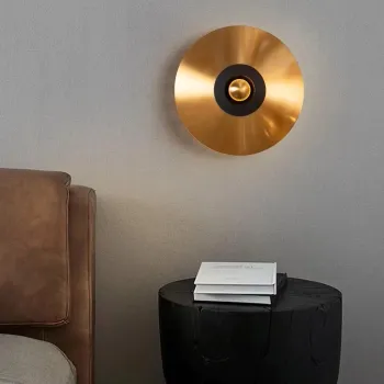 Aplica de perete, Opviq, 414LRC2021, Maro antichizat imagine