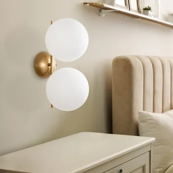 Aplica de perete, Opviq, 521SHN2247, Auriu imagine