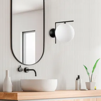 Aplica de perete, Opviq, 521SHN2248, Negru imagine