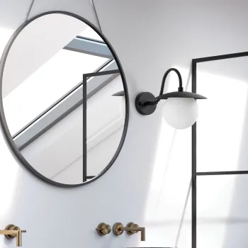 Aplica de perete, Opviq, 521SHN3677, Negru imagine