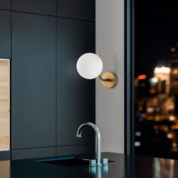 Aplica de perete, Opviq, 521SHN3678, Auriu imagine