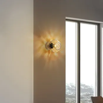 Aplica de perete, Opviq, 521SHN3698, Galben / Aur imagine