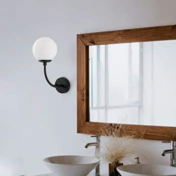 Aplica de perete, Opviq, 521SHN3713, Negru imagine