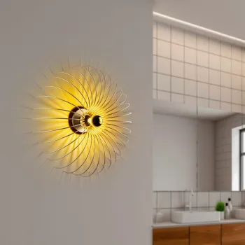 Aplica de perete, Opviq, 584TTM1982, Auriu imagine