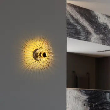 Aplica de perete, Opviq, 584TTM1983, Auriu imagine