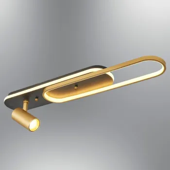 Aplica de perete, Opviq, 701CHD1560, Negru imagine