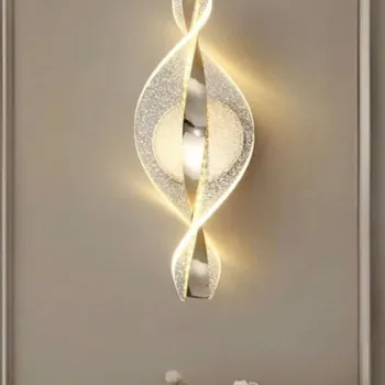 Aplica de perete, Opviq, 751ARL1151, Metal, Transparent imagine