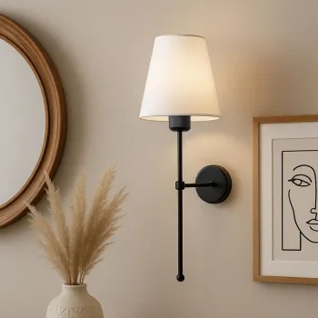 Aplica de perete, Opviq, 780SGN2710, Crem/Negru imagine