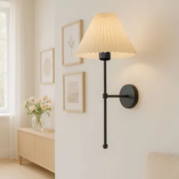 Aplica de perete, Opviq, 780SGN2712, Crem/Negru imagine