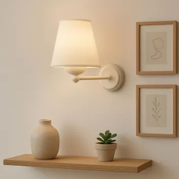 Aplica de perete, Opviq, 780SGN2713, Crem imagine