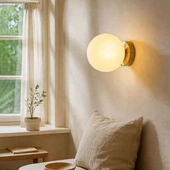 Aplica de perete, Opviq, 780SGN3562, Alb / Antiquat imagine