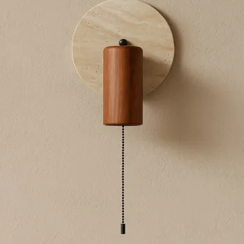 Aplica de perete, Opviq, 823OLY1141, Bej / Nuc imagine